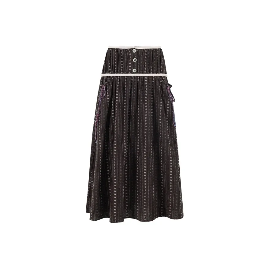 Me Siento Повседневный Длинный Юбка Женские