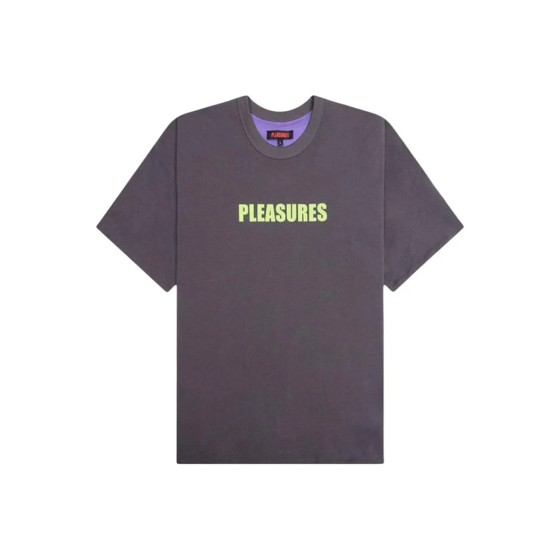 PLEASURES T-Shirt Мужской Угольный Серый