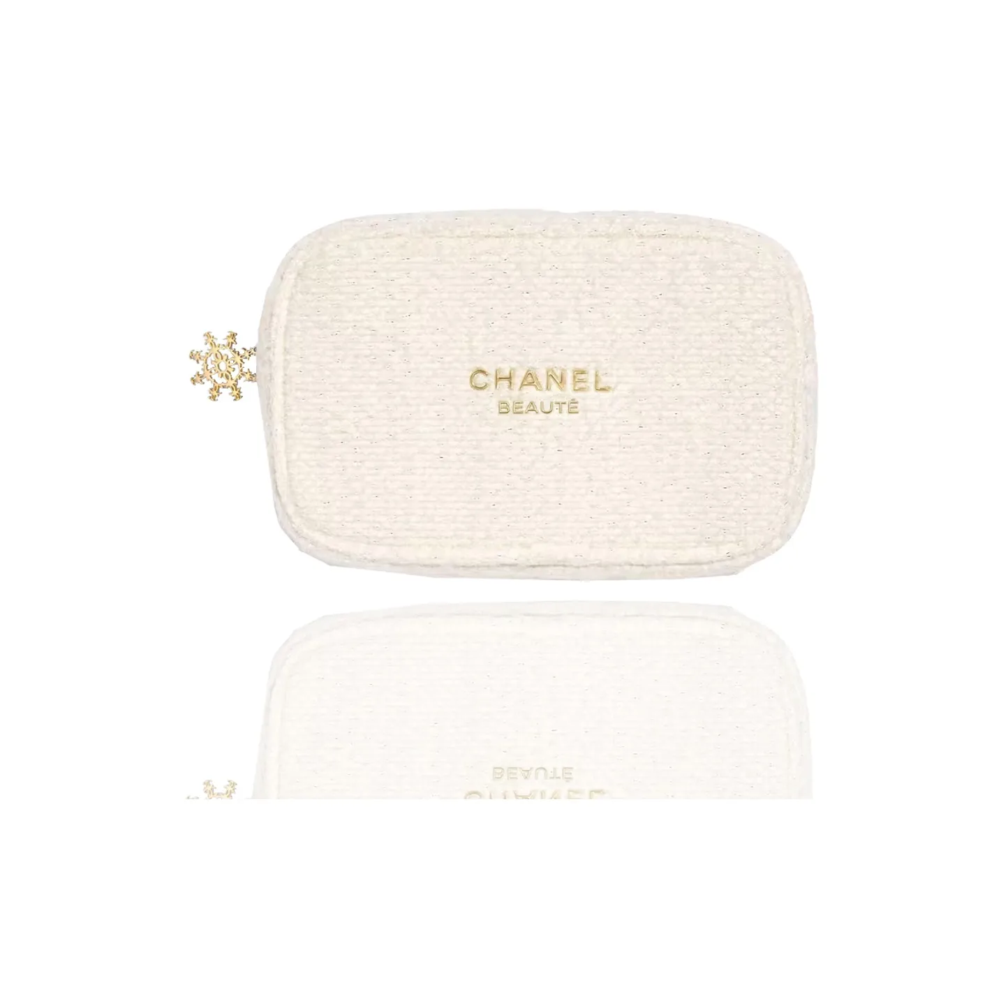 CHANEL Snowflake Косметички с молниями портативные