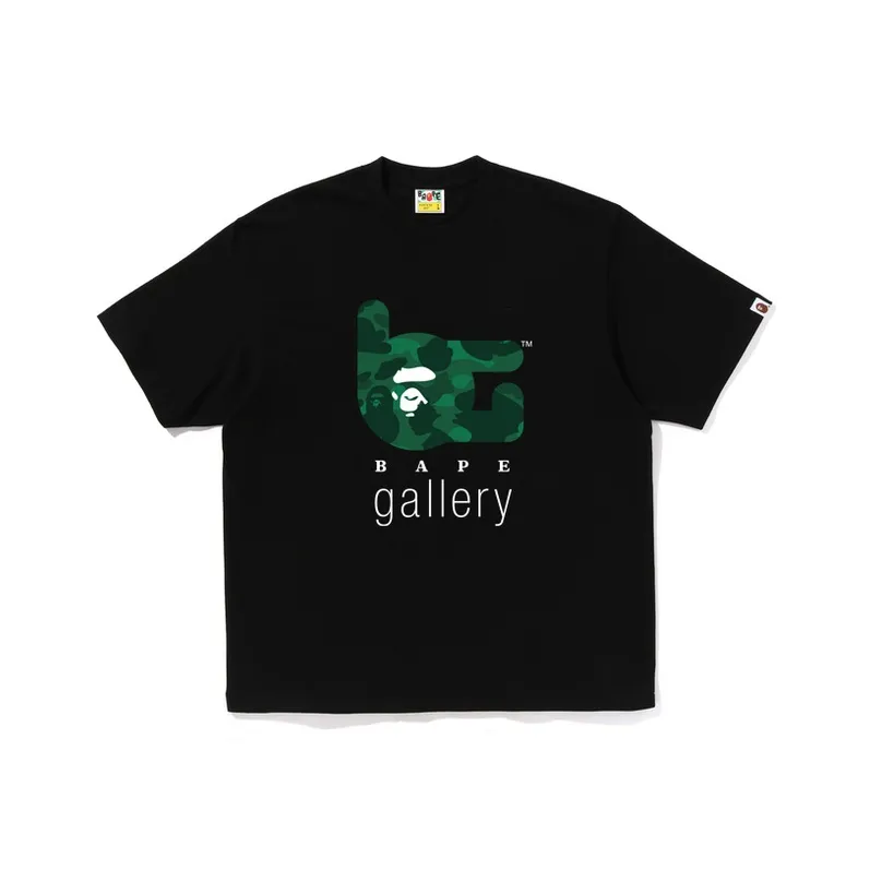 A BATHING APE Gallery Series Черный/BKX Мужская T-Рубашка