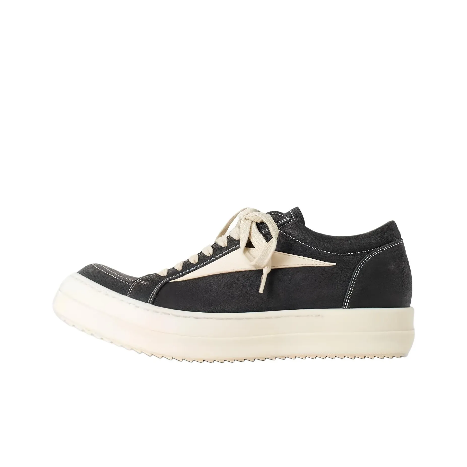 RICK OWENS DRKSHDW Luxor Leather Sneakers