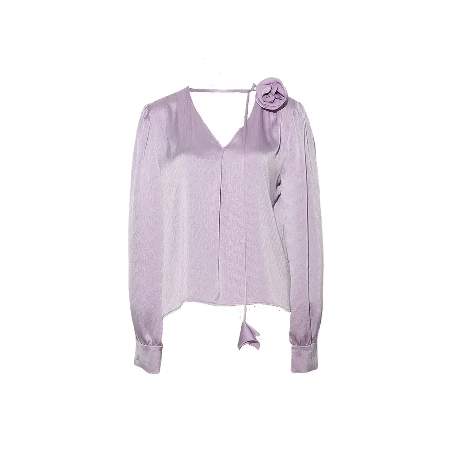 DPLAY Сиреневый Женские Рубашки