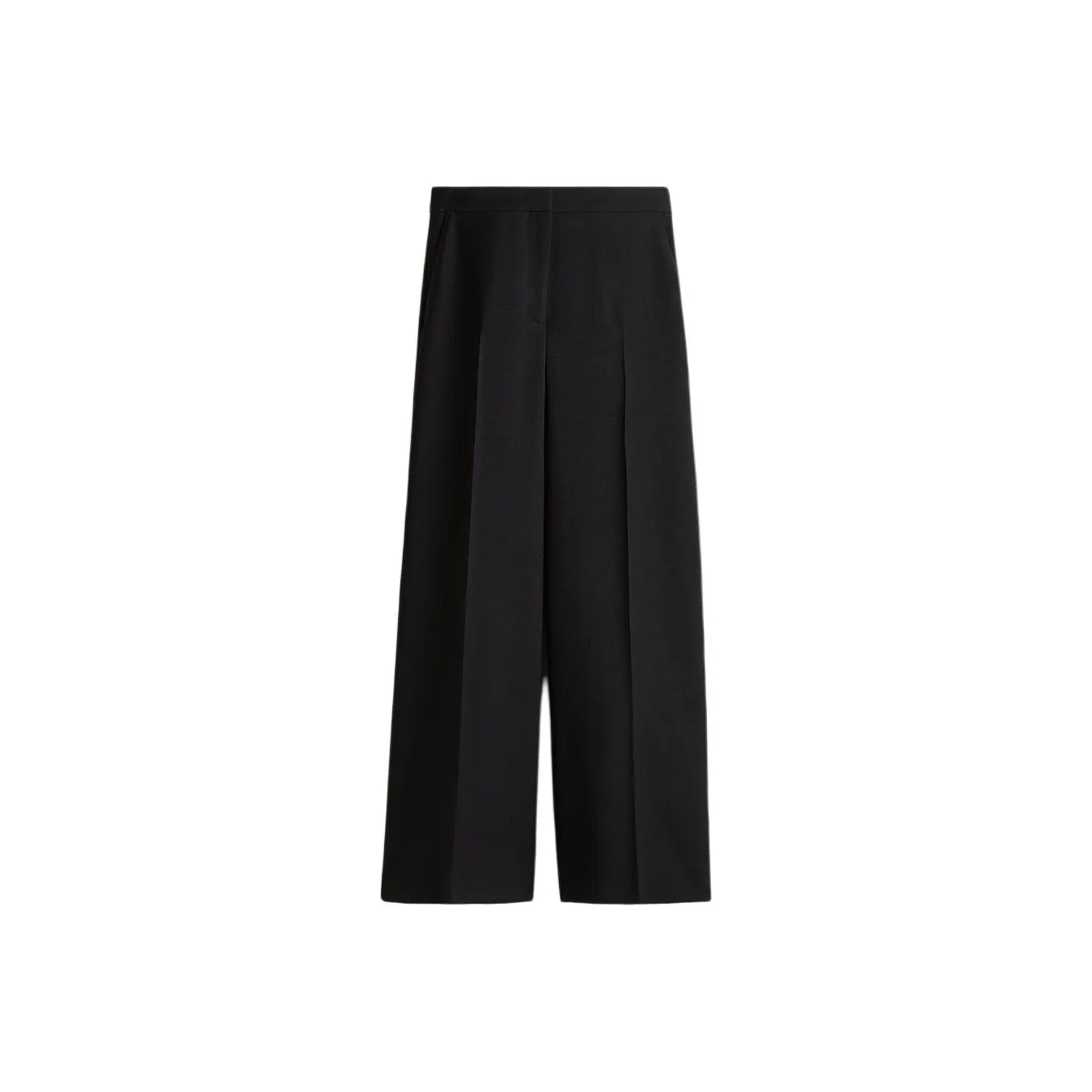 H&M Черные Женские Костюмные Брюки