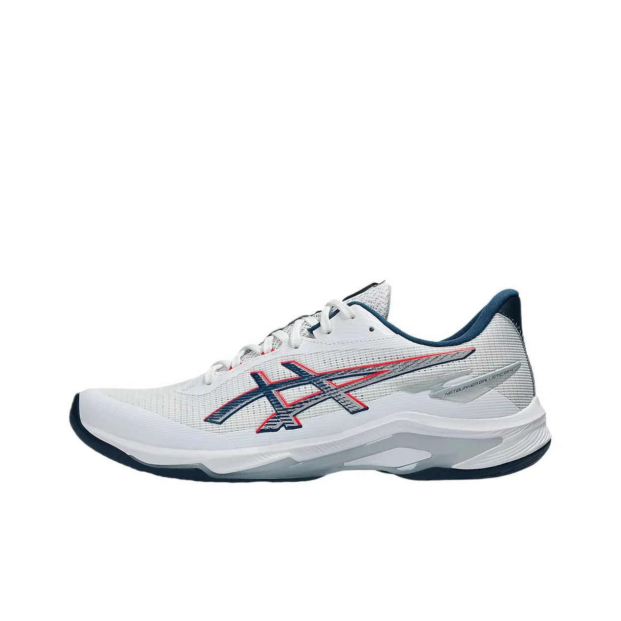 Asics Netburner Ballistic FF Low Топ Кроссовки для тренировок Мужские Серый Белый