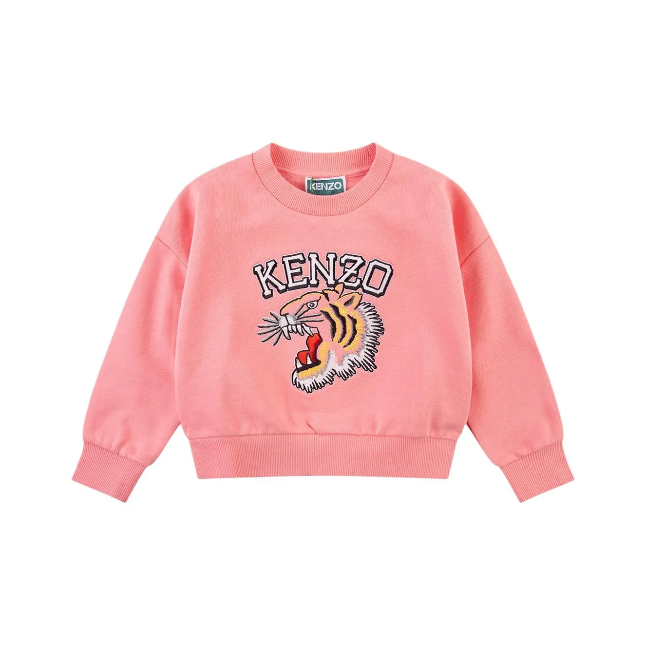 KENZO Свитшот Кораллово-розовый Детский