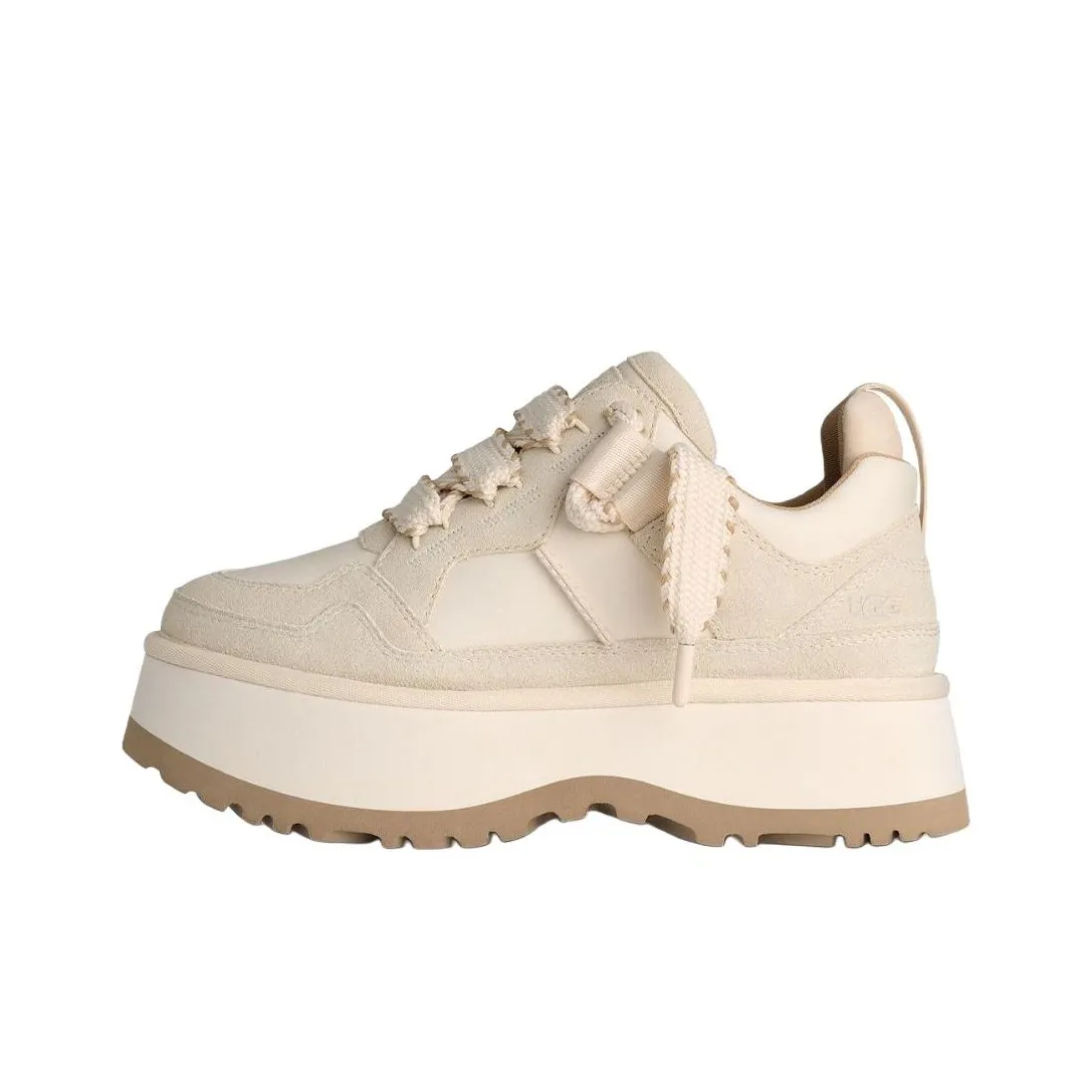 UGG Astromel Merlin Низкий Топ Повседневный Женские Белые