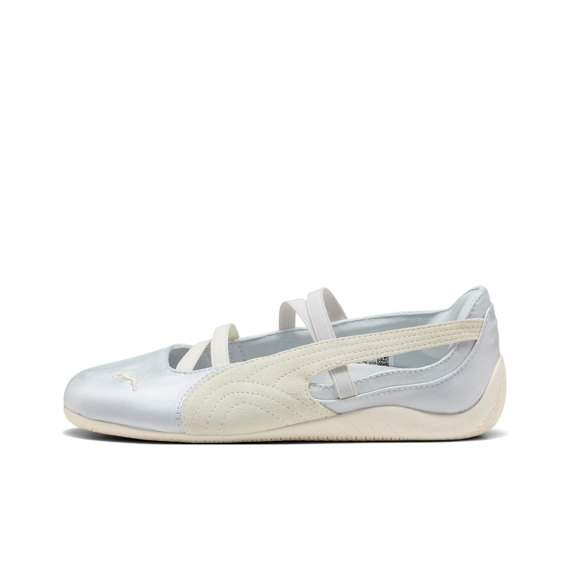 PUMA Speedcat Ballet Silver Mist Warm White Satin Women's
