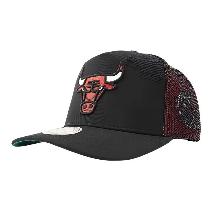 MITCHELL NESS Хлопковые кепки унисекс черные