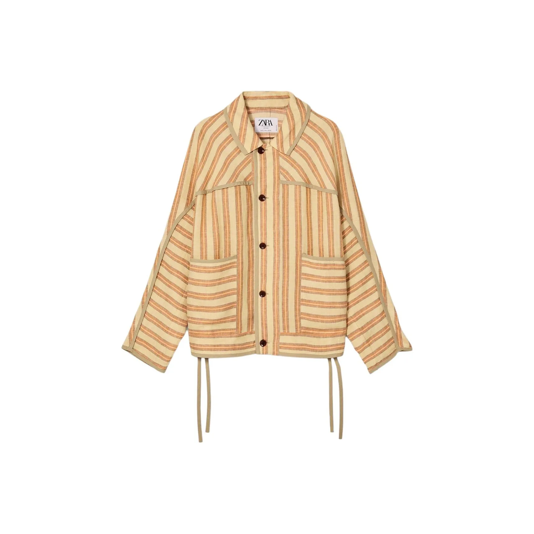 ZARA Желтые Мужские Куртки