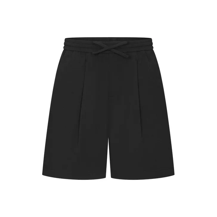 URBAN REVIVO Глубокий Черный Мужские Повседневные Шорты