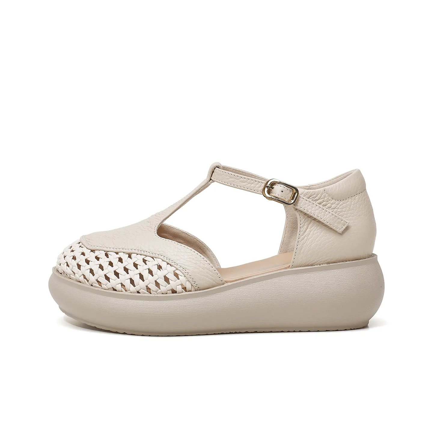 OULISASI Клин-каблук Высокие каблуки Женские