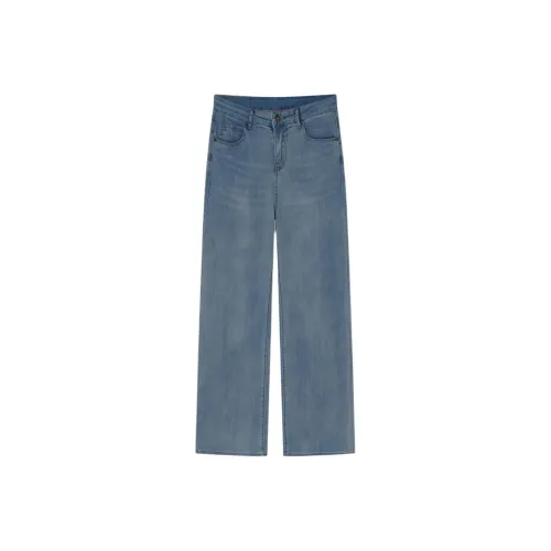 SEVEN FOR ALL MANKIND Женские джинсы синие