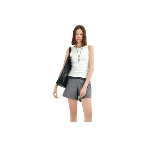 TKY SHOP Простые белые женские майки
