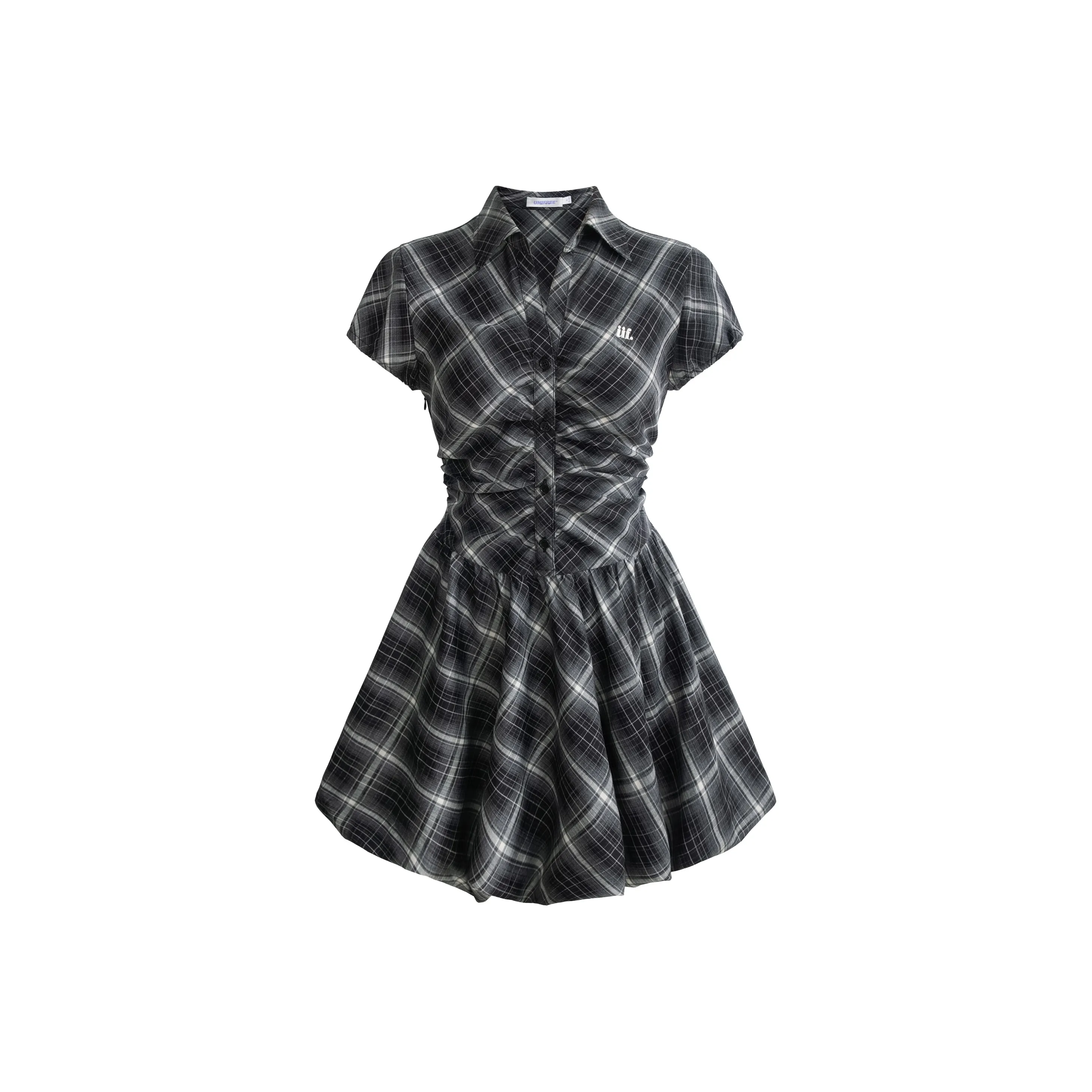 Unifreeplus+ Короткий рукав Платье Женское