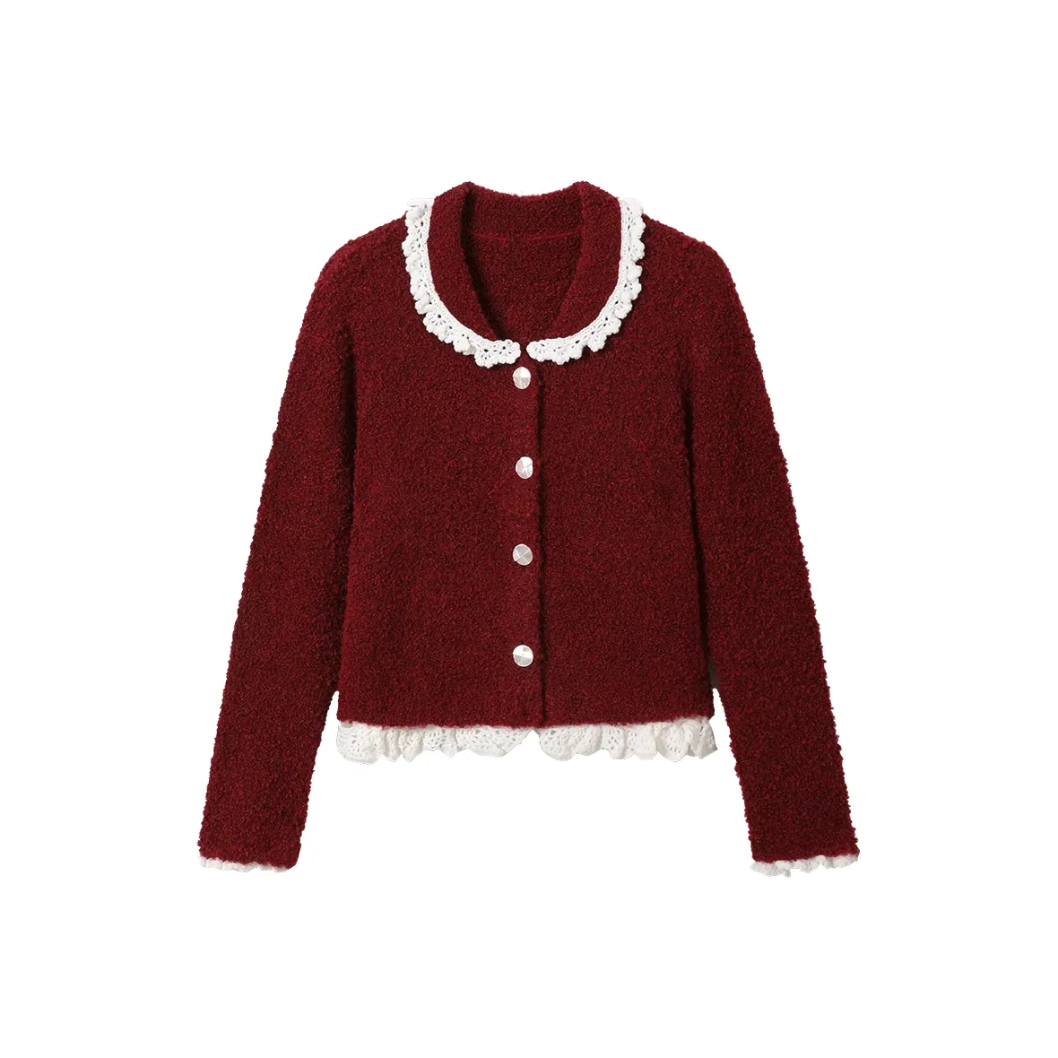 SHUXI Рождественский красный женский трикотаж