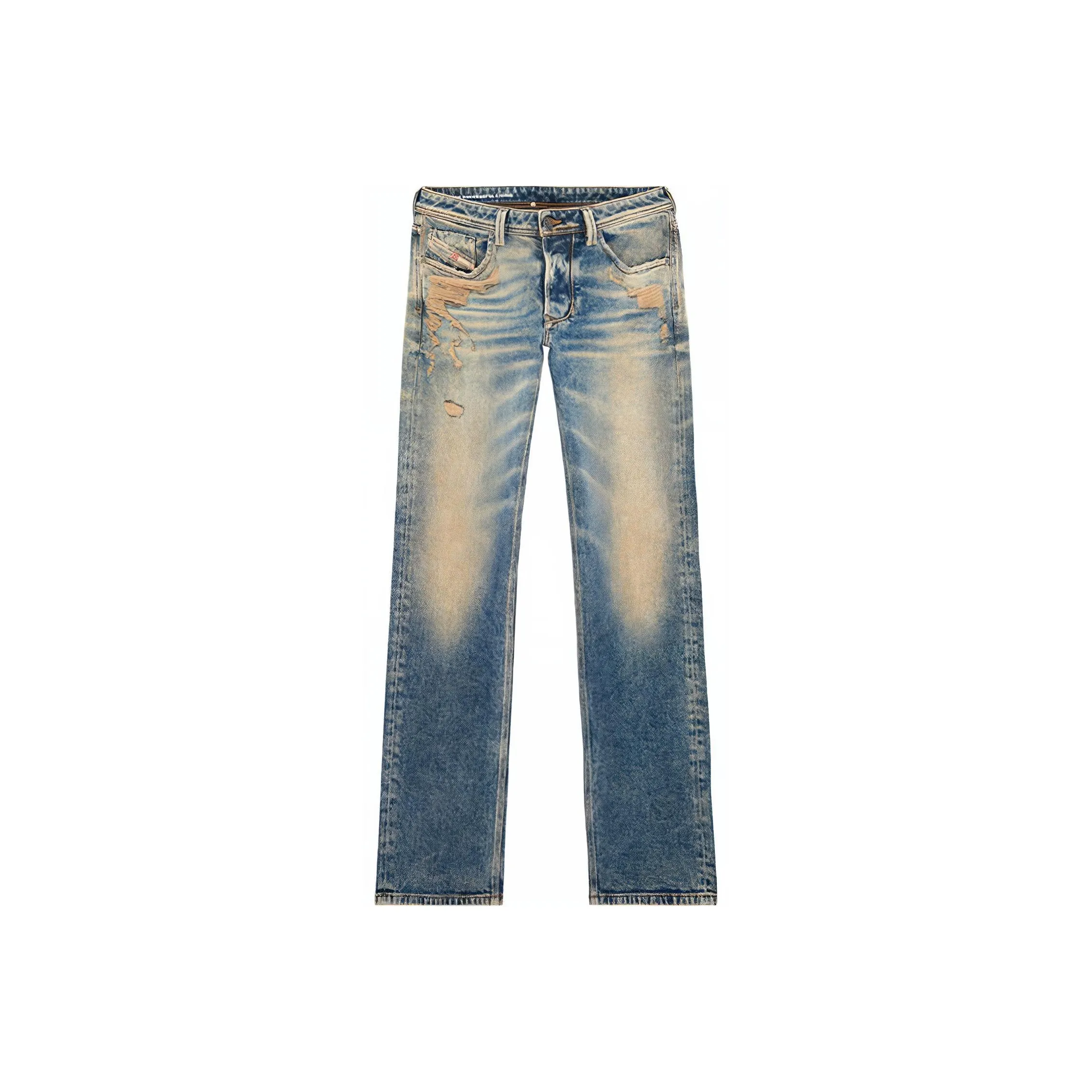 DIESEL Blue Men's Jeans DIESEL Синий Мужской Джинсы