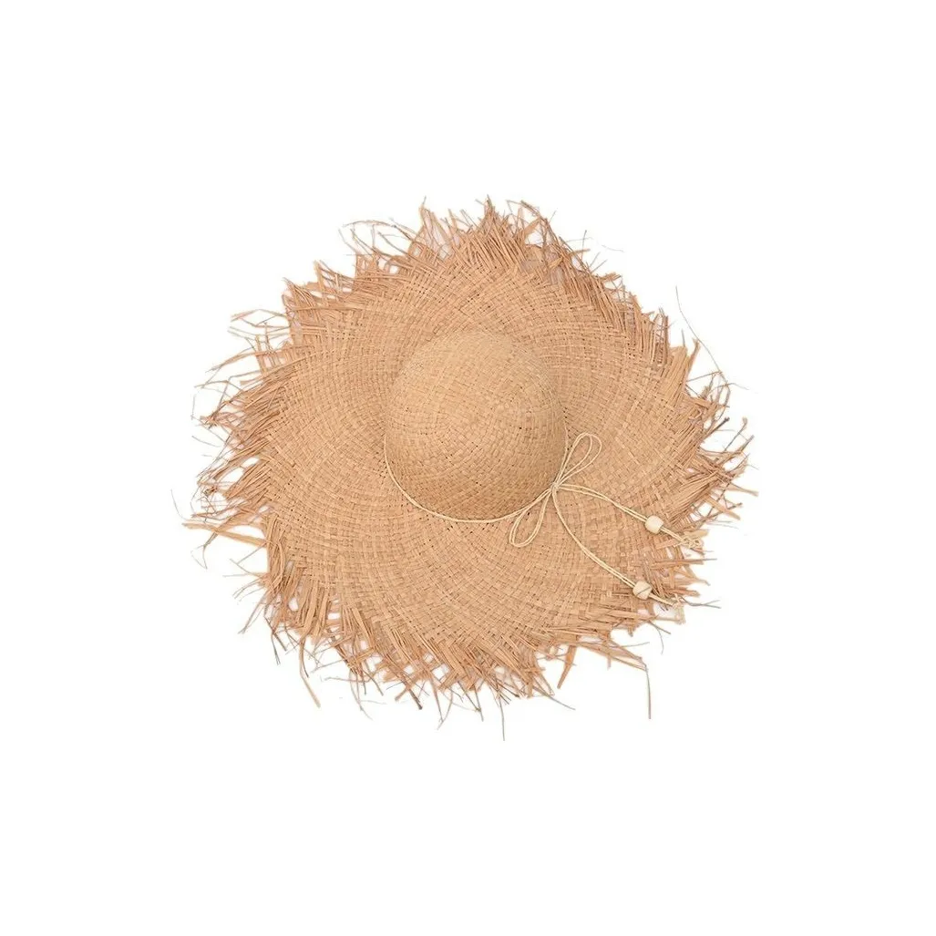 Ai Jiawei Ткань из соломы Плетеная соломенная шляпа Унисекс