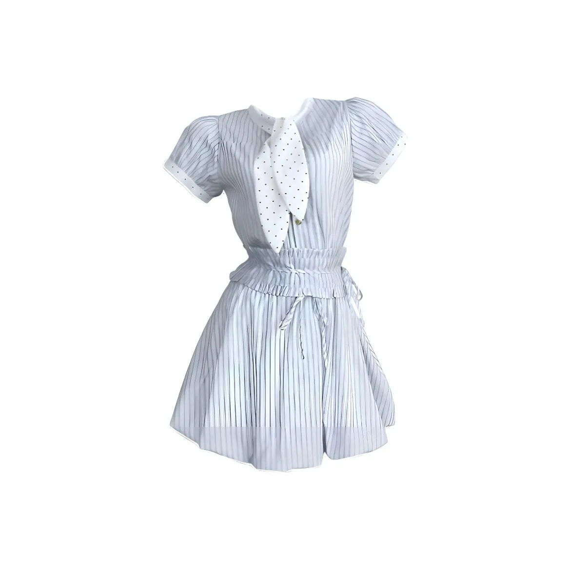 TSKIU Короткий рукав Платье Женское