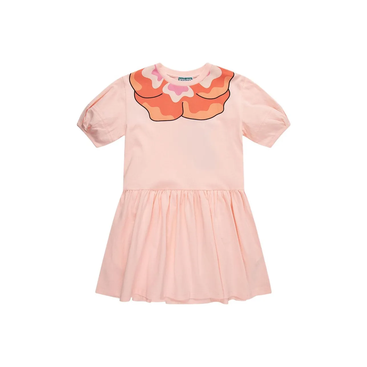 KENZO Платье SS24 Светло-розовый Детский