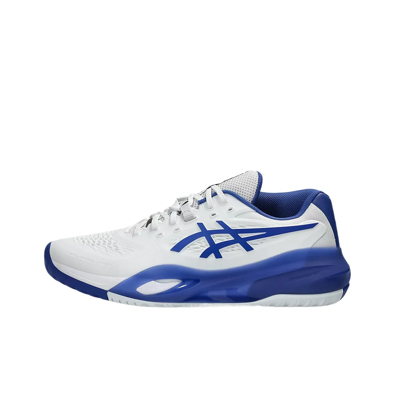 Asics GEL RESOLUTION X Low Топ Теннисные Кроссовки Мужские Синие Белые