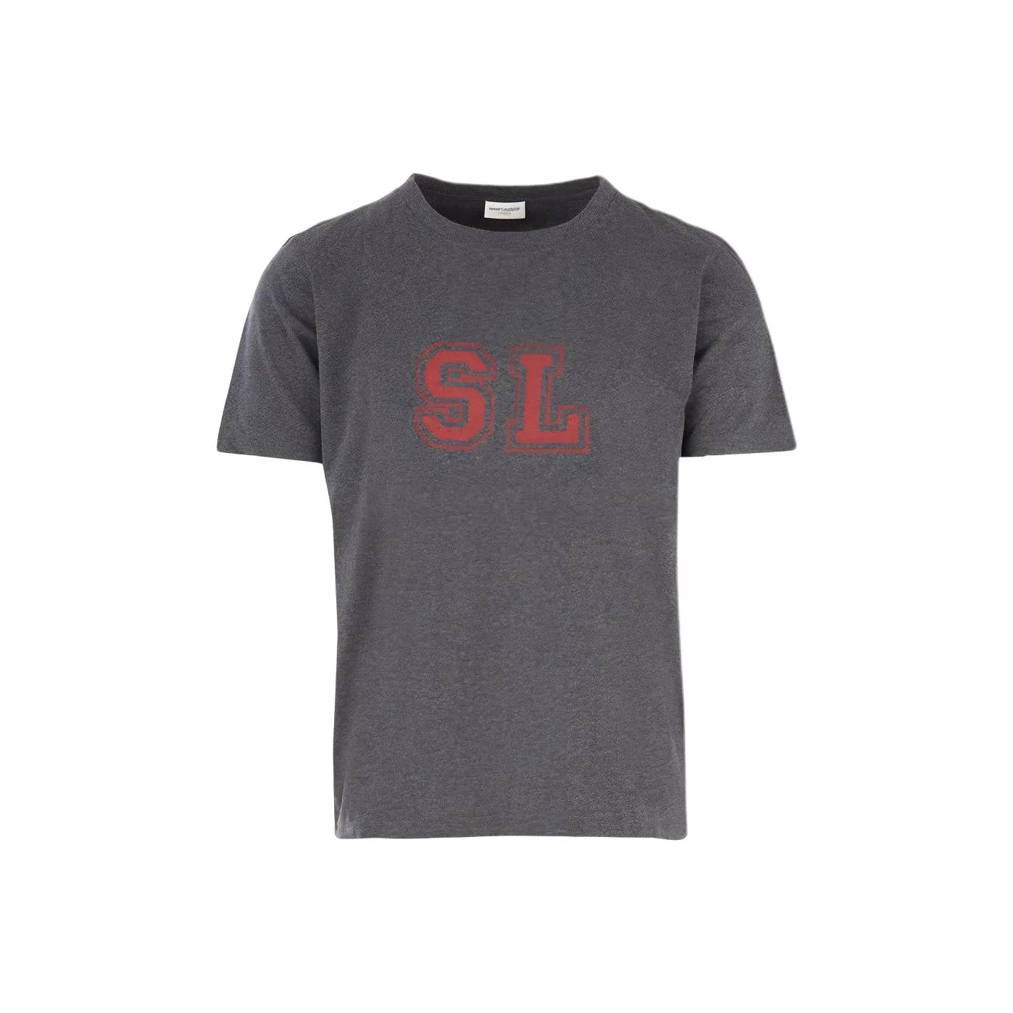 SAINT LAURENT T-рубашка мужская серая