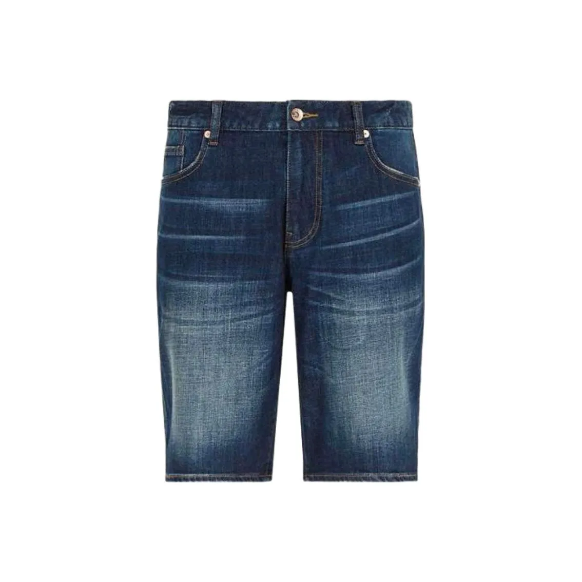 ARMANI EXCHANGEAE Джинсовые шорты Мужские Синие