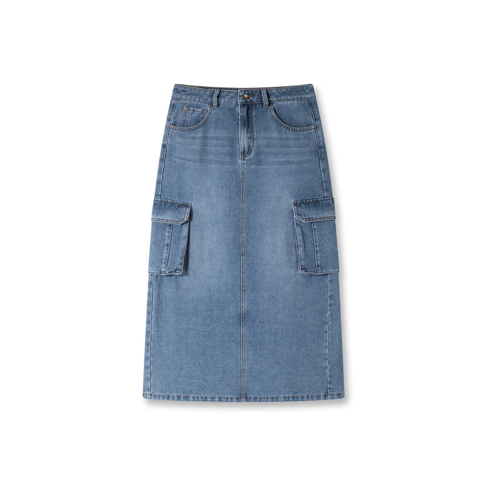 7 FOR Все MANKIND Denim Длинная Юбка Женская