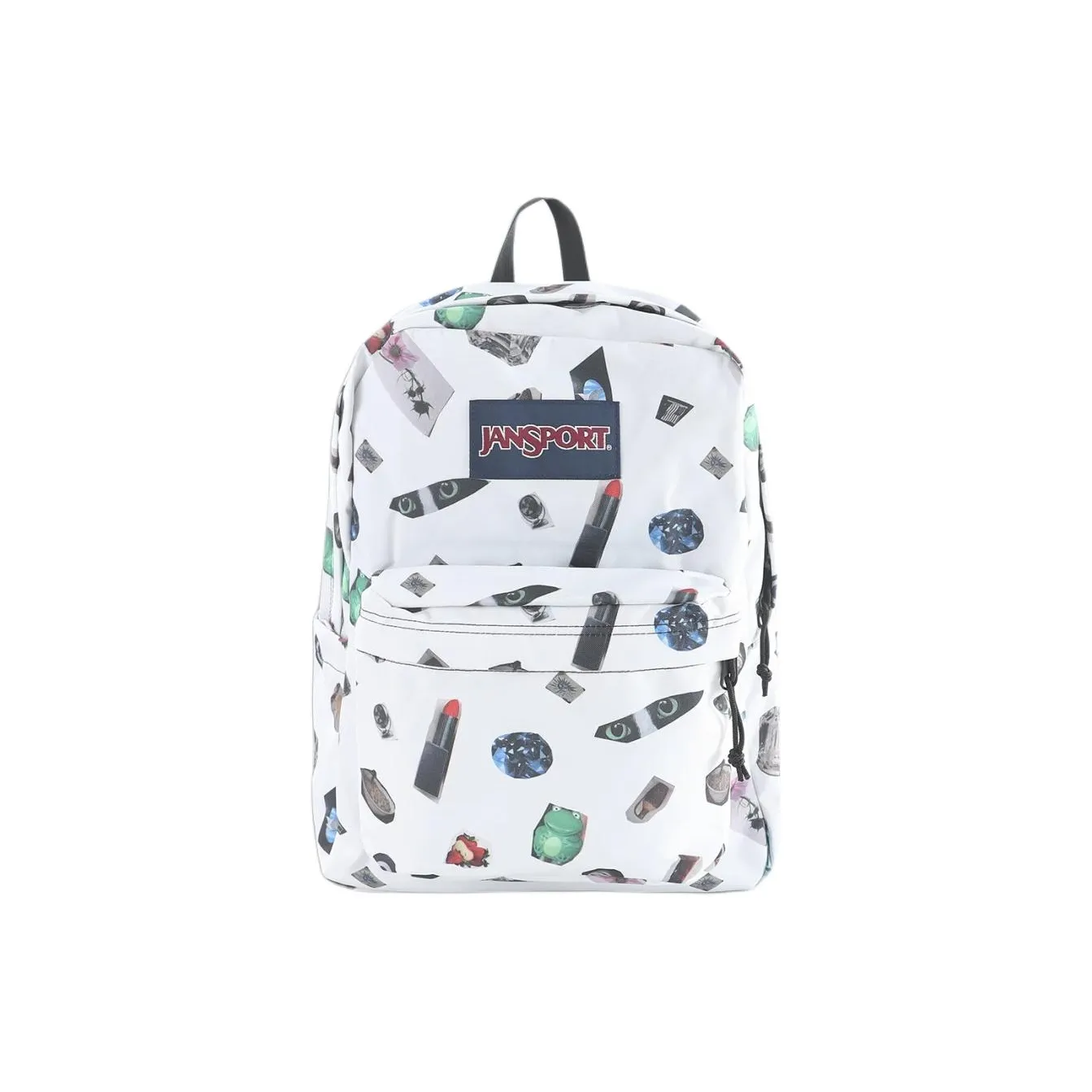 Jansport Рюкзак с принтом буквы унисекс белый