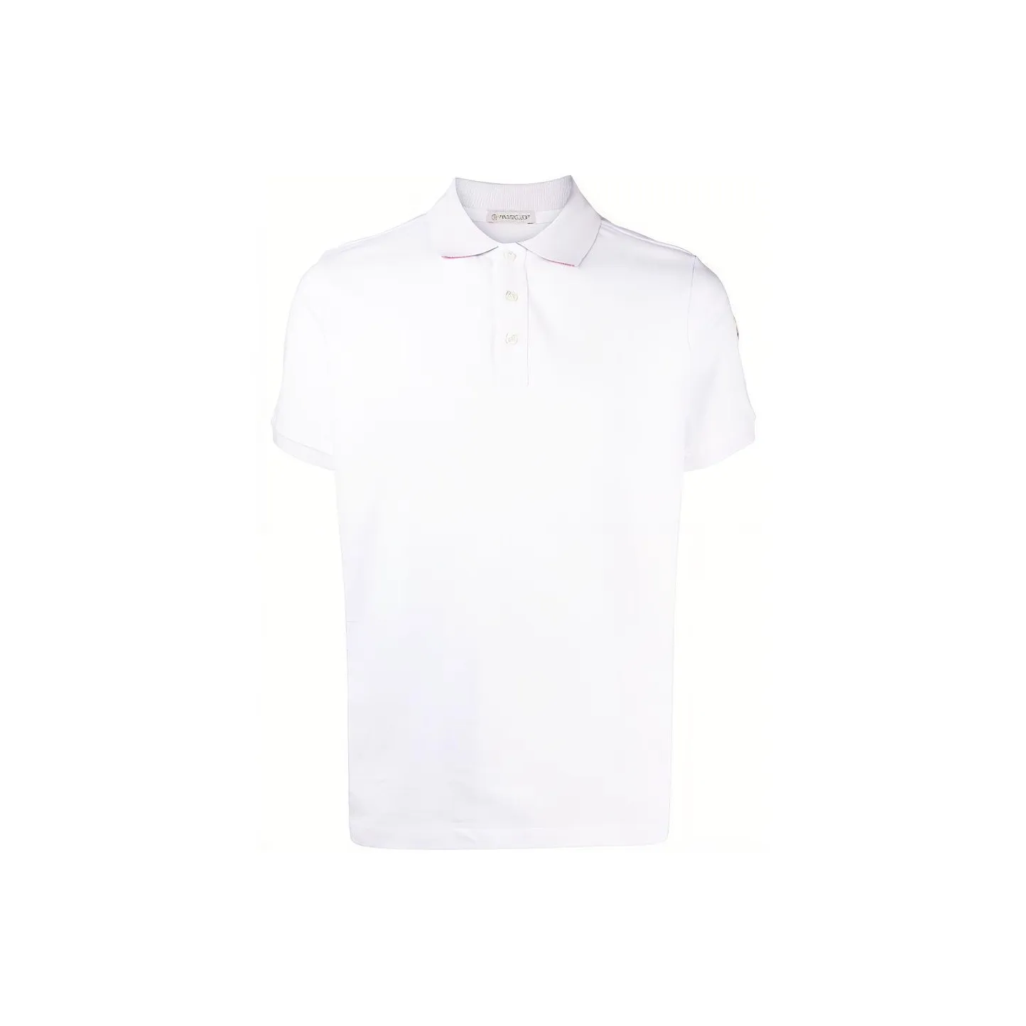 Moncler SS21 Поло Мужское Белое