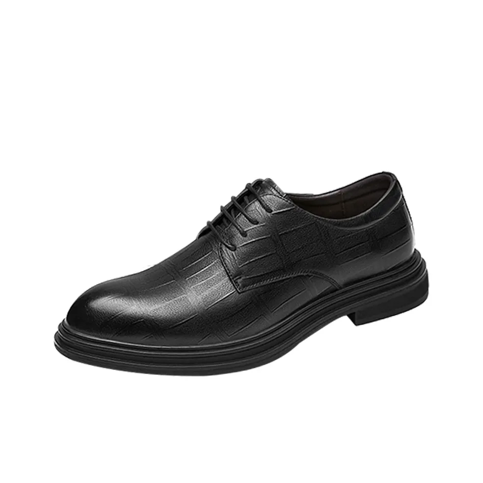 MEXICAN Кожаные туфли Casual Мужские Черные