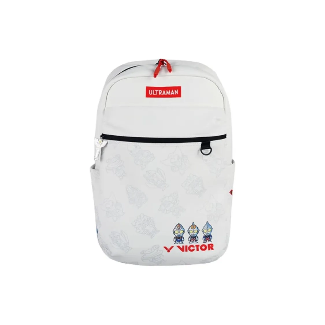 VICTOR Ultraman Collaboration PU (полиуретан) Backpack Unisex White