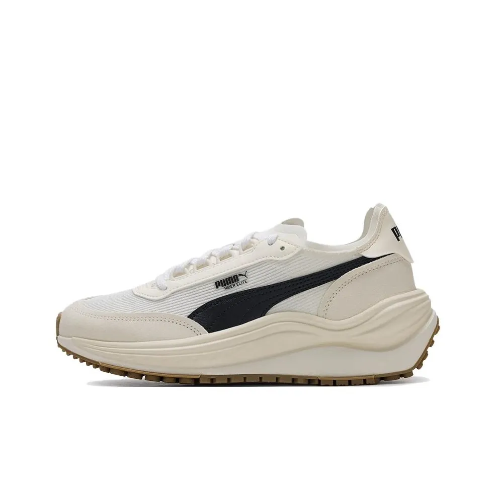 PUMA Rider Амортизация Легкий Низкий Топ Casual Унисекс Белый