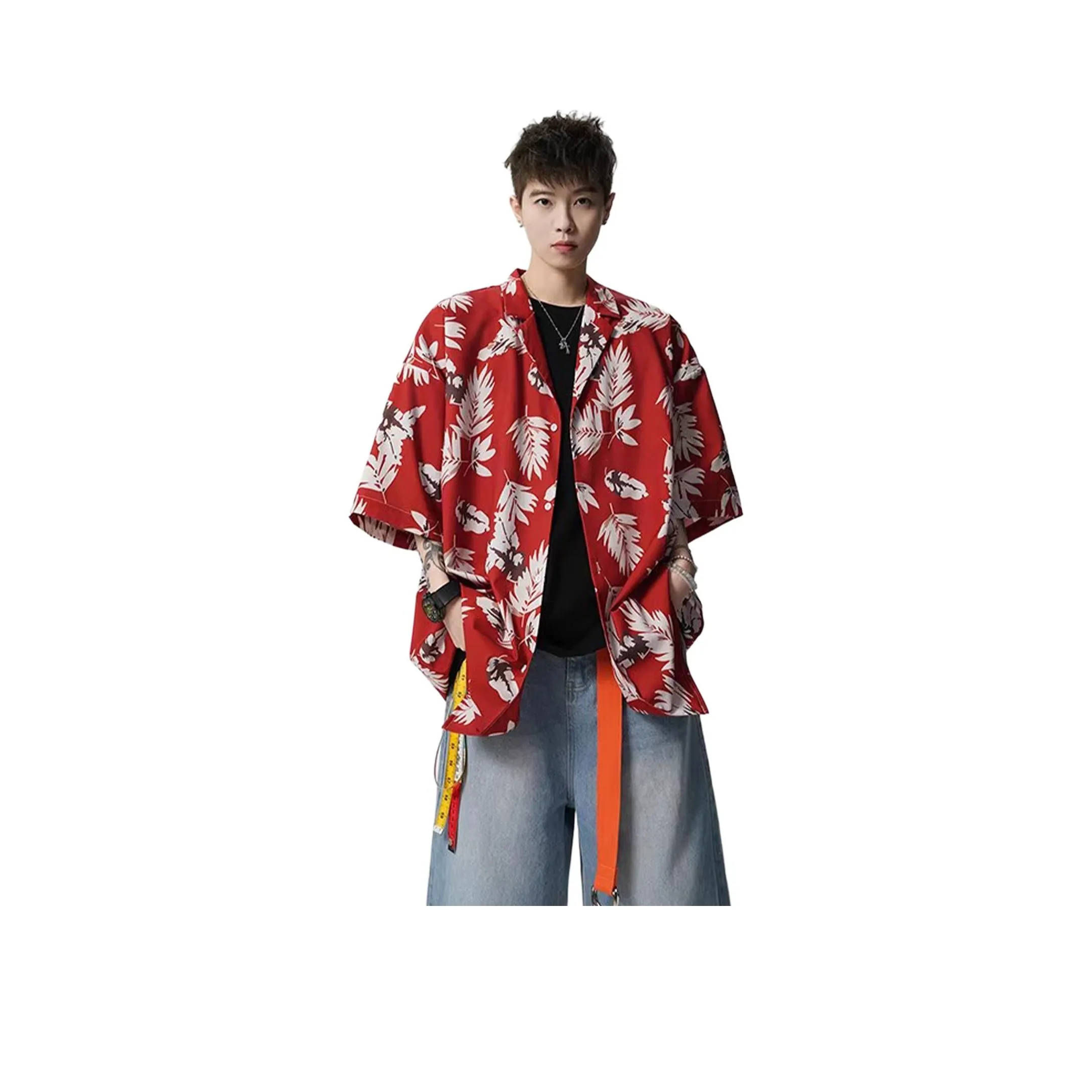 PISYPOX Красный Унисекс Рубашки