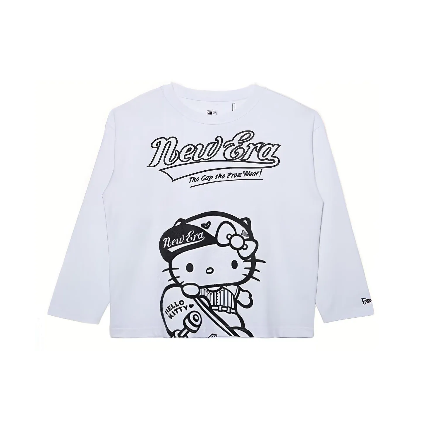 New Era New Era X Hello Kitty Co brand T Shirt Unisex White
