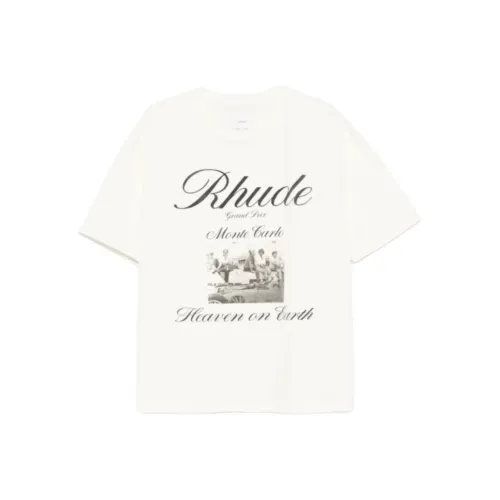 Rhude Экрю Мужские Рубашки