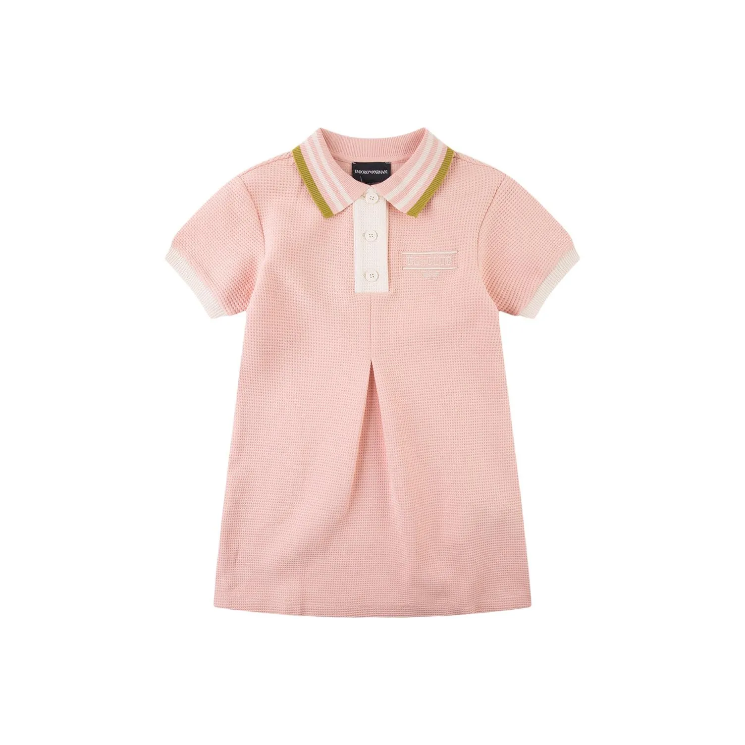 EMPORIO ARMANI Платье SS24 Персиково-розовый Детский