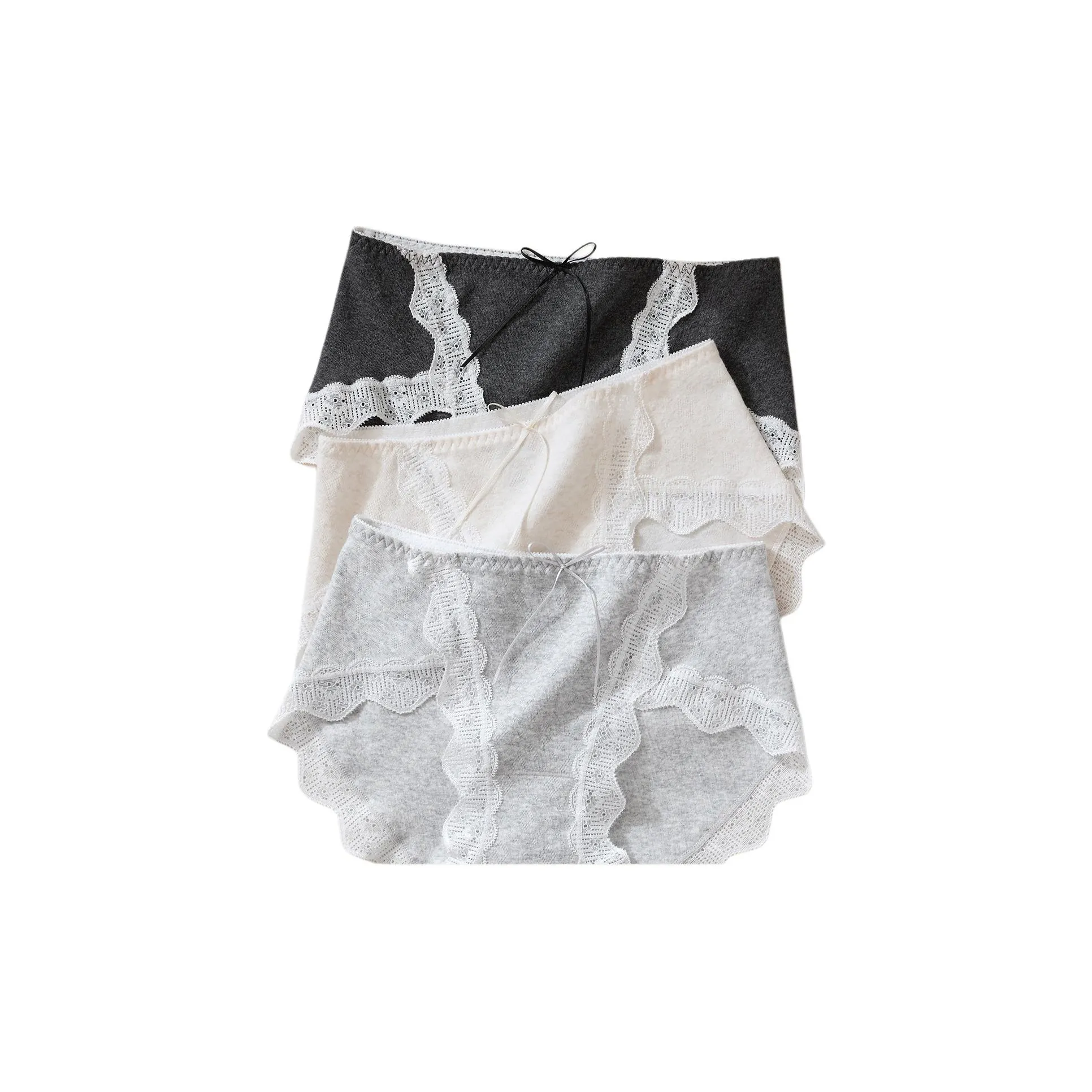 SecretWorld Трусики-бикини Дышащий Кружево Девичий Женские