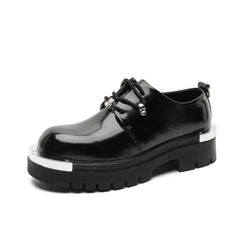 SOBB Мужские повседневные туфли Low Top Яркий черный Мужские