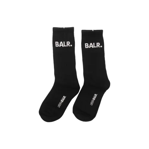 BALR. 2 шт черные женские носки MID до икры