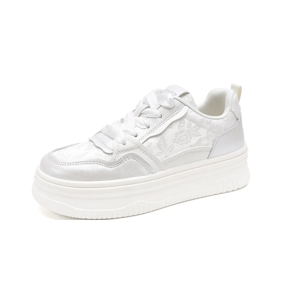 FOXER x MARINO ORLANDI Высота Увеличивающие Устойчивые к Износу Низкие Кроссовки для Скейтбординга Женские