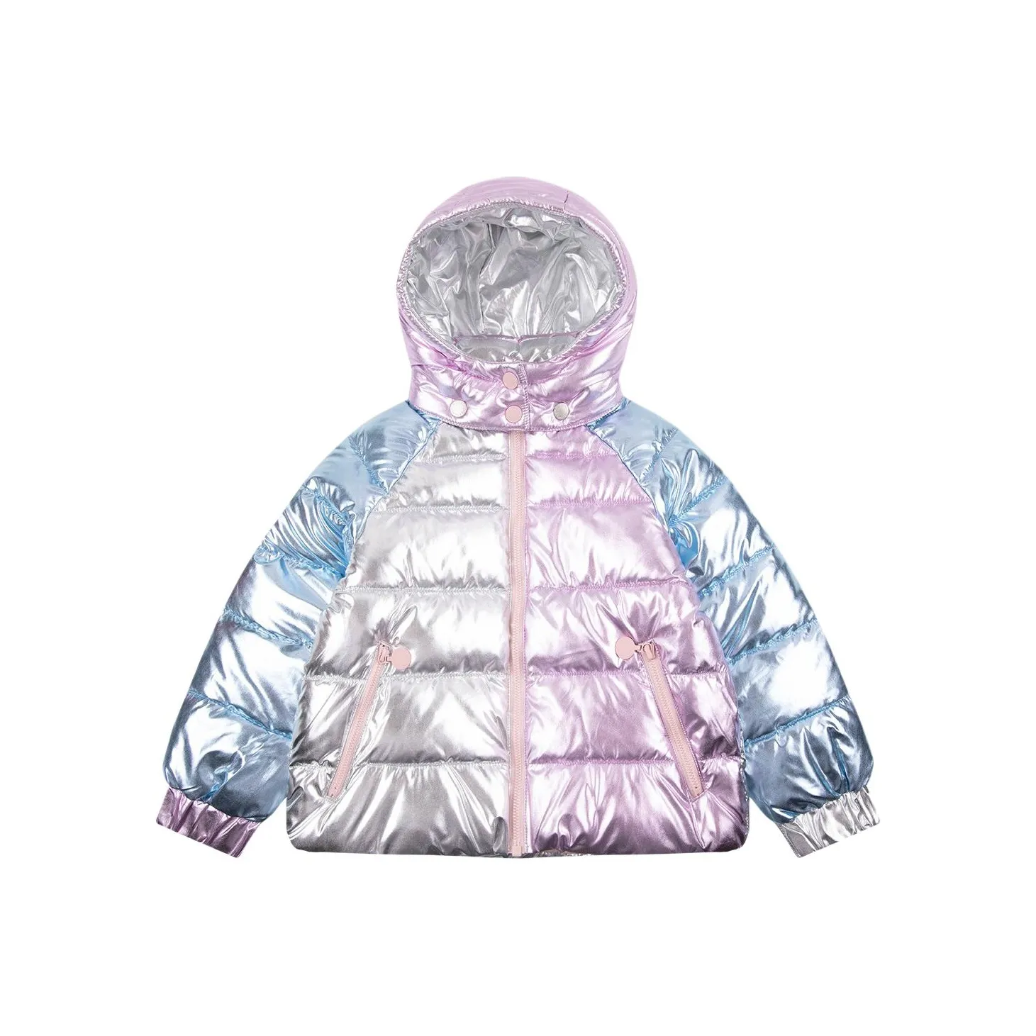 Stella McCartney Хлопковый пуховик Многоцветный Детский