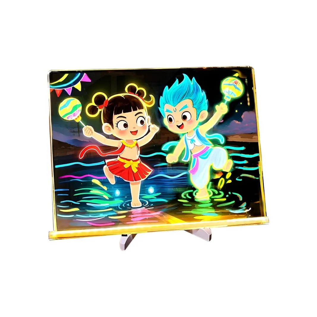 Bergers LED свет вверх простой акриловый украшение DIY доска для рисования украшение игрушки