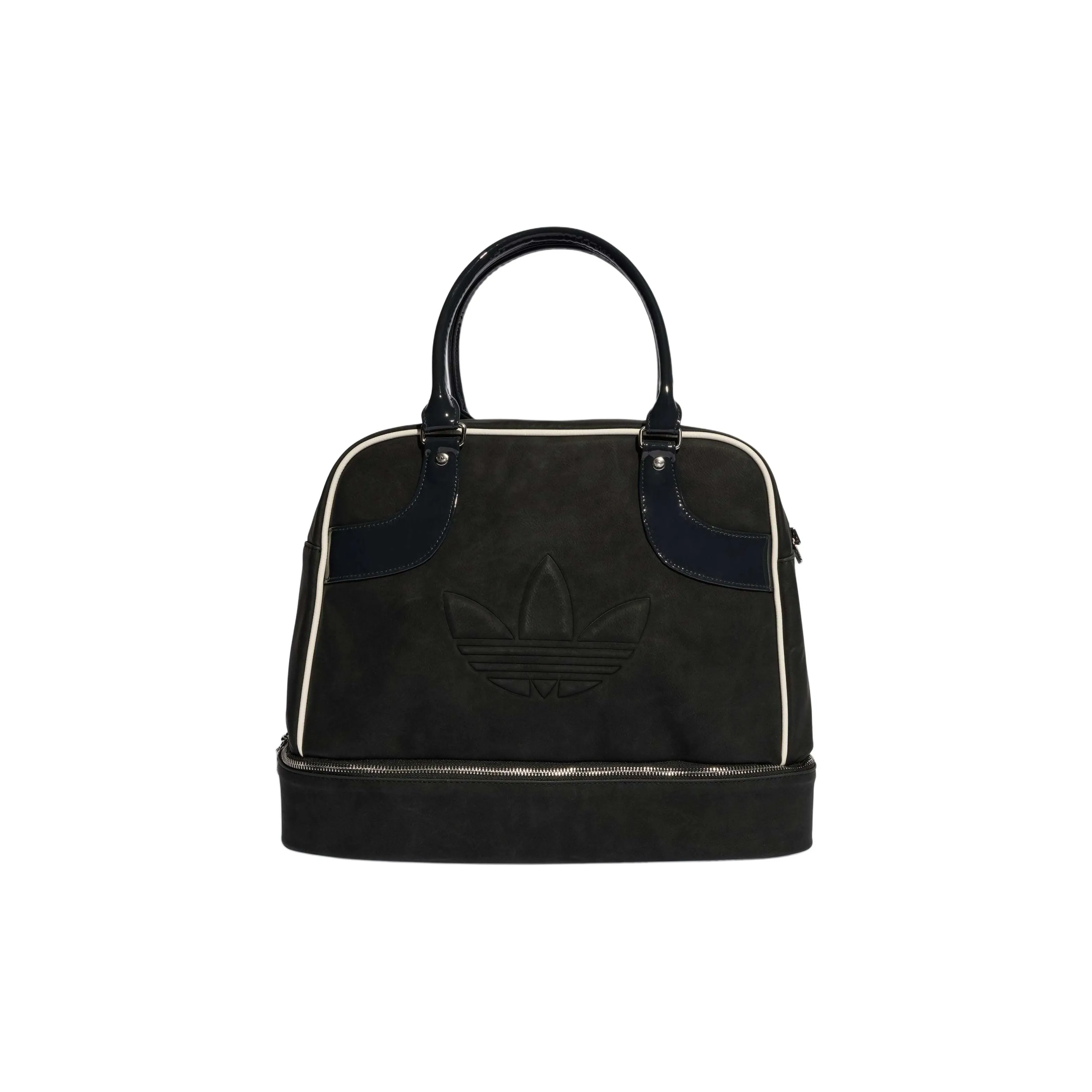 Adidas Originals Синтетическая кожа с блестящей лакированной кожей сумка для боулинга сумка большая унисекс черный