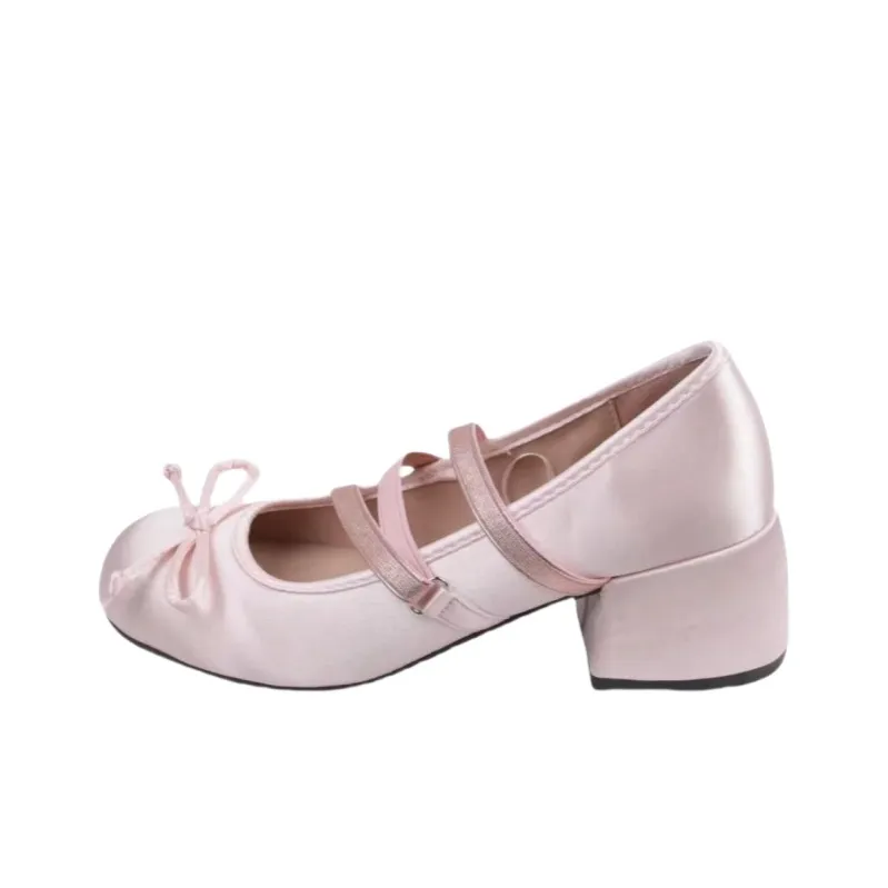 BINGO DUCK Грубый каблук Высокие каблуки Женские