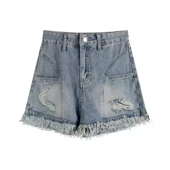 MM Blue Women's Denim Shorts