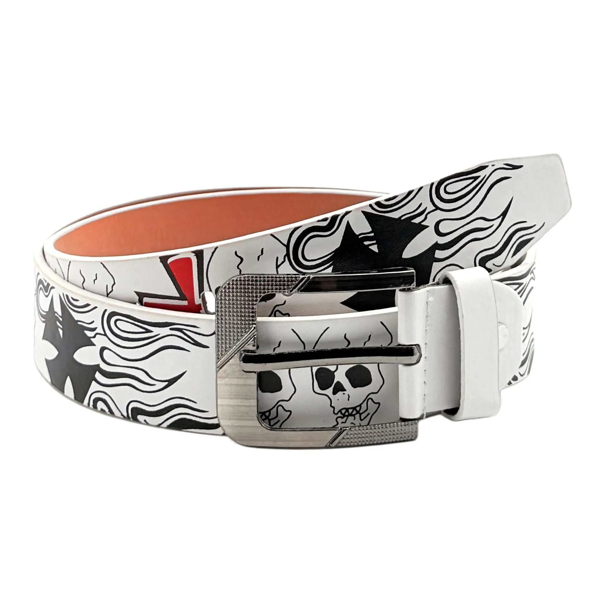 JEANSWEST PU Leather Belts Men's 3.7CM