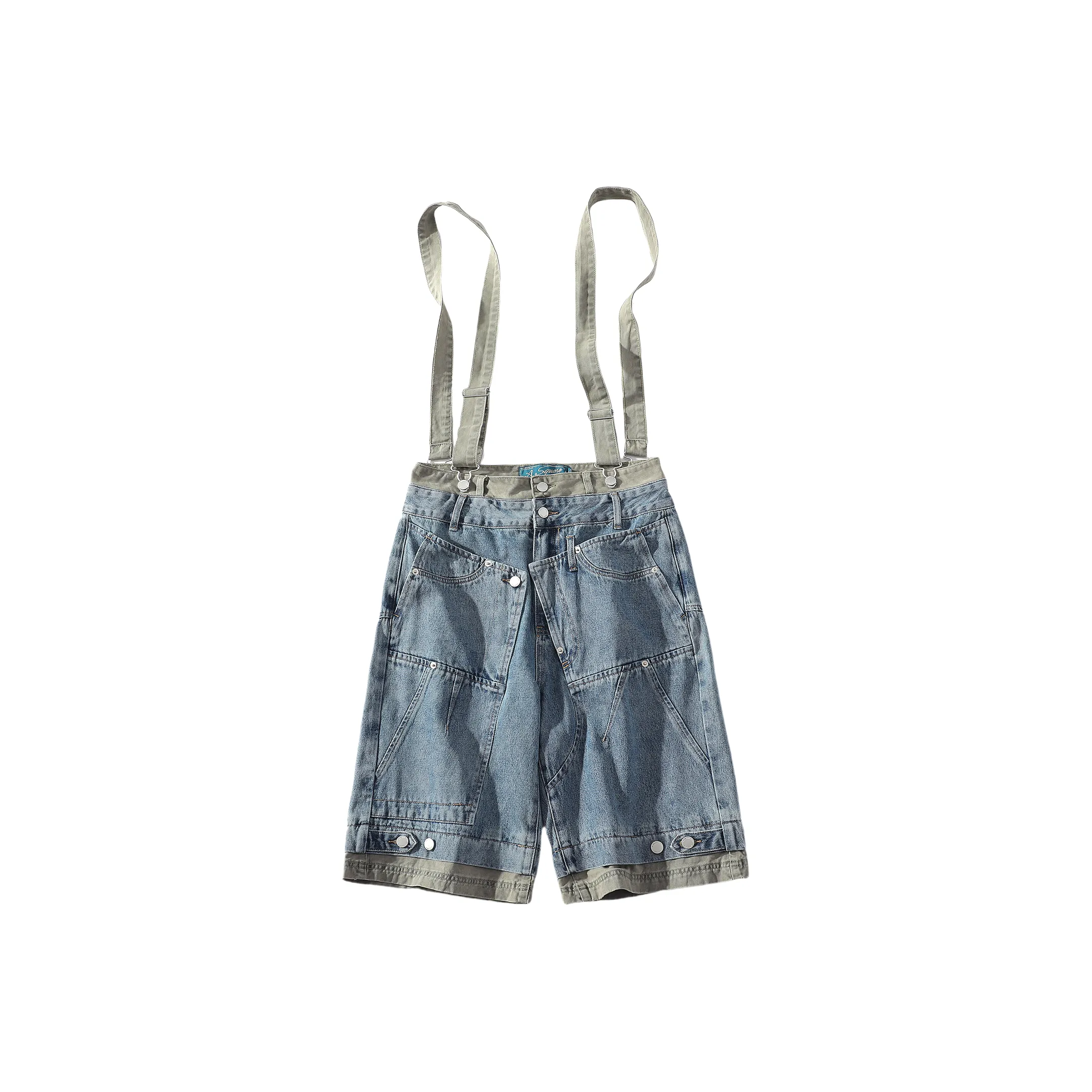 A SQUARE ROOT Джинсовые шорты Унисекс