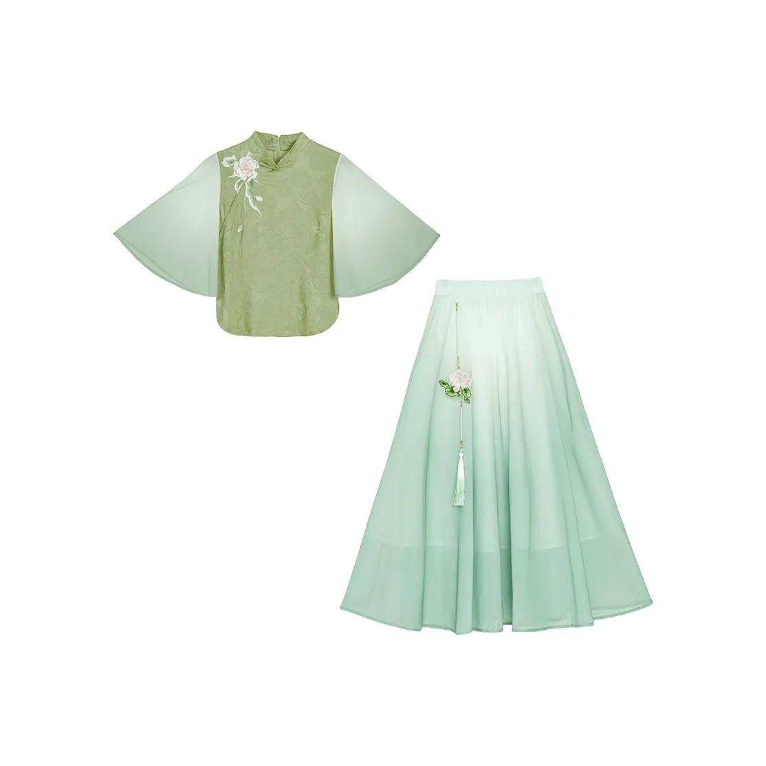 Garbege Топ+юбка Набор Женские Комплекты с юбкой