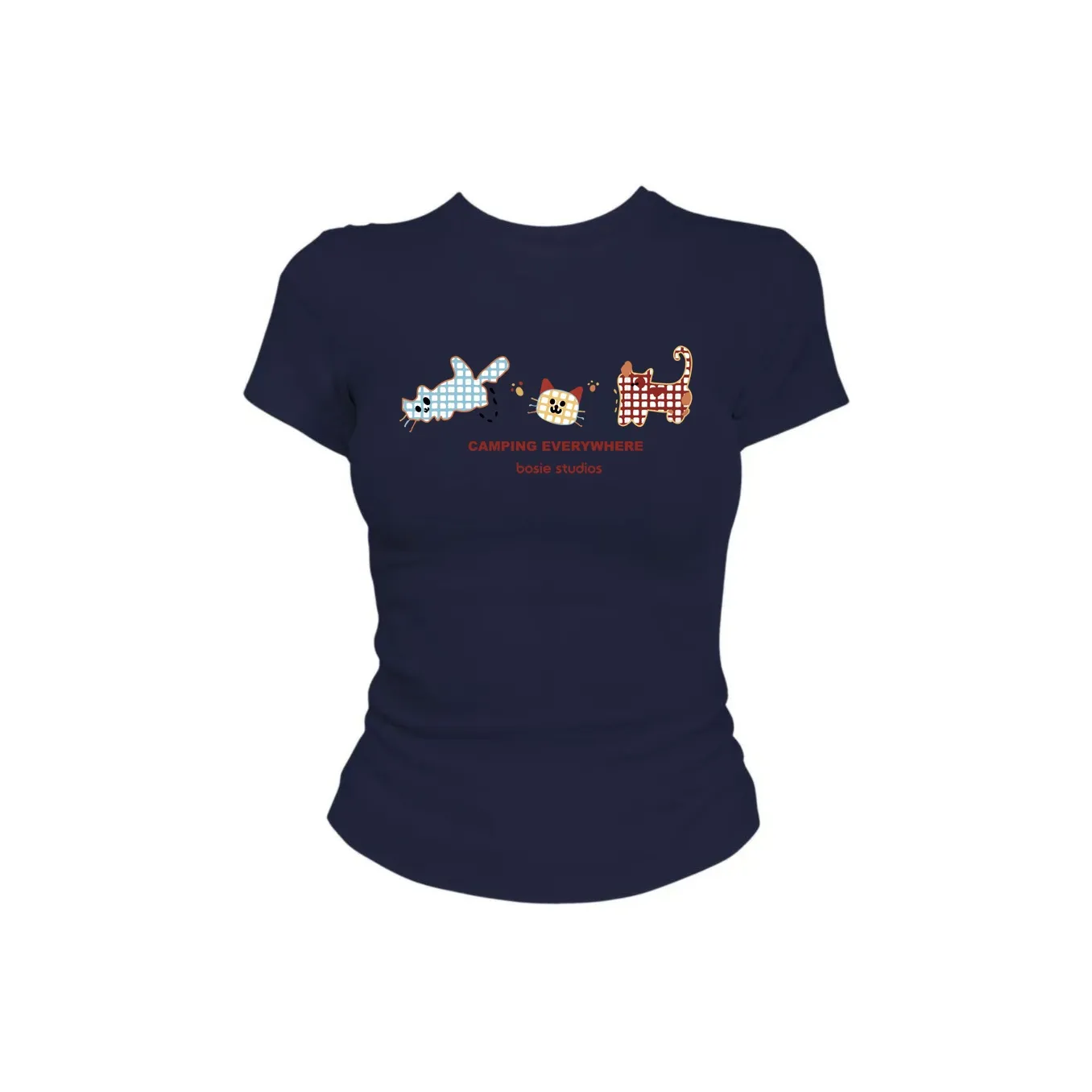 Bosieagender Женские футболки с коротким рукавом