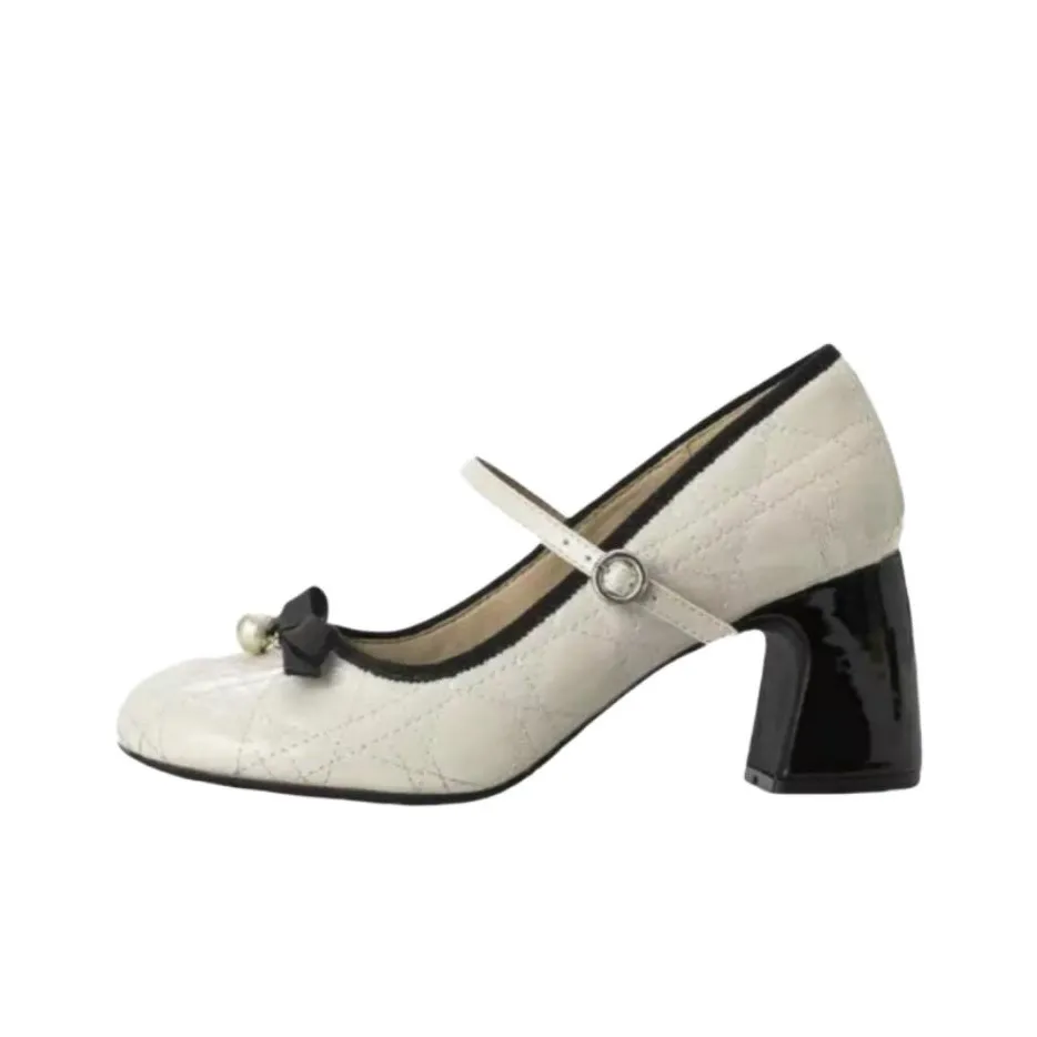 CPXO Mary Jane Shoes Женские Ecru Box